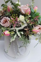 box / kompozycja kwiatowa Romantyczne Marzenie, wys.50cm