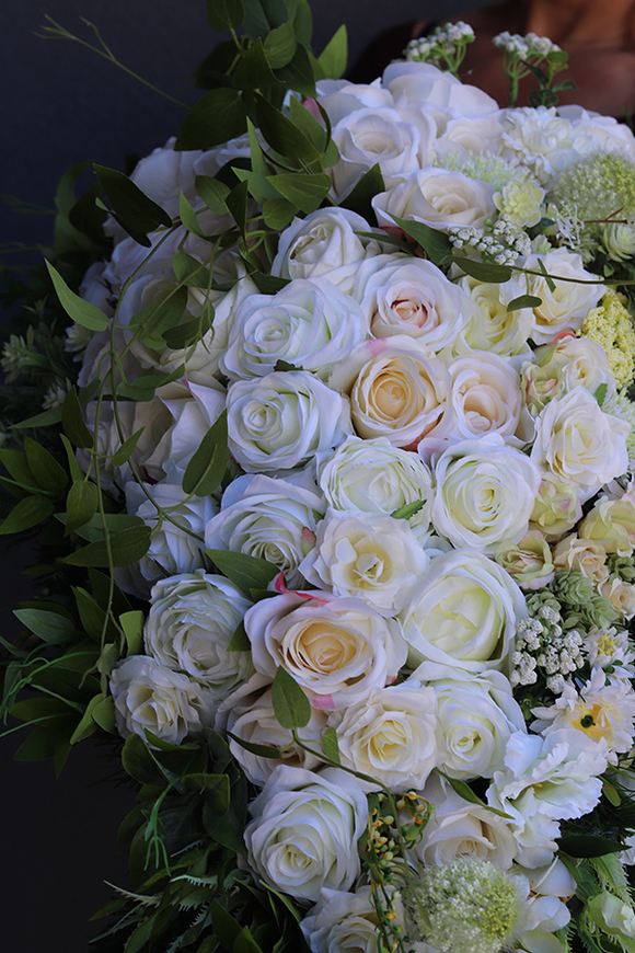 kompozycja / wiązanka nagrobna Tranquilla, dł.65cm