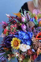 barwny jesienny kosz, Nerta, wym.44x75cm 