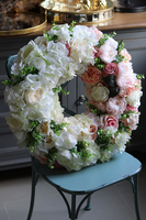 duży wianek na drzwi, Maria Antonina, śr.60cm 