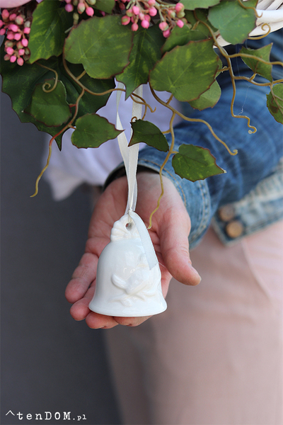 uroczy wianek z bzu, Wiosenna Melodia, śr.35cm 