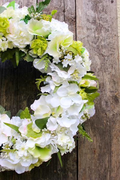 Passana piękny wianek na drzwi, śr.38cm 