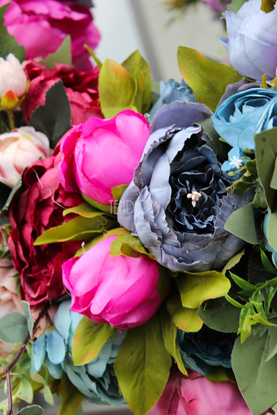 Caryca Katarzyna 4, bardzo duży wianek na drzwi, śr.64cm 