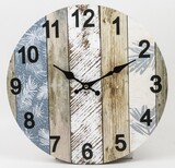 Bahama, stylowy zegar ścienny, śr.34cm 