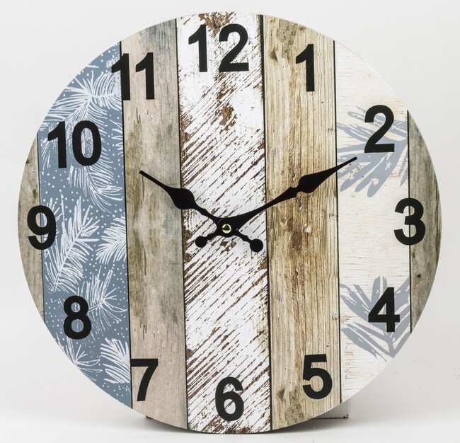Bahama, stylowy zegar ścienny, śr.34cm 