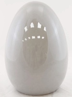 OD RĘKI Jajko Simple, szare, wys.28cm