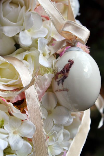 wianek / wieniec podwieszany Piękno Wiosny, śr.52cm