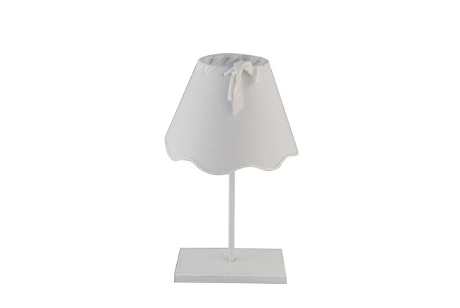 lampa stojąca Gourdin White 40 cm 