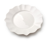 OD RĘKI Ballerina Ecru, elegancki talerz deserowy, śr.24.5cm