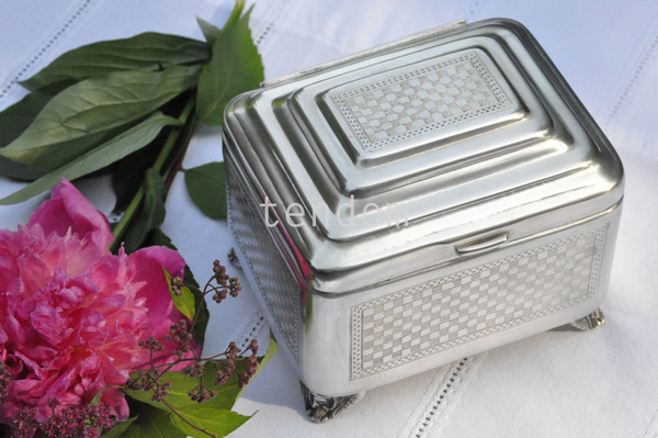 cukiernica posrebrzana Grace 