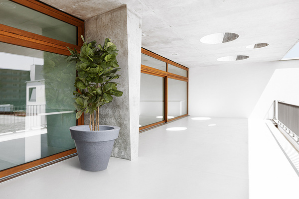 Grande donica jasny marmurek, 88x75cm