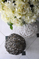 kula wiklinowa szara, śr. 23cm