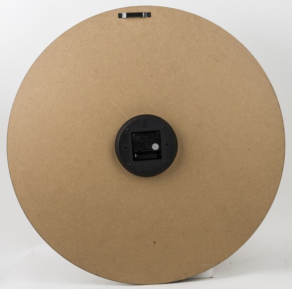 duży zegar ścienny, Voyager White, wym.58x58cm