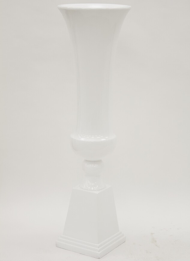 piękny biały puchar / wazon, Blanco V, wys.131.5cm