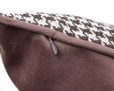 poduszka dekoracyjna Check Dark Chocolate 60x60cm
