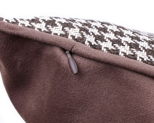 poduszka dekoracyjna Check Dark Chocolate 60x60cm