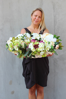 Caryca Katarzyna Green efektowny wieniec na drzwi, śr.56cm