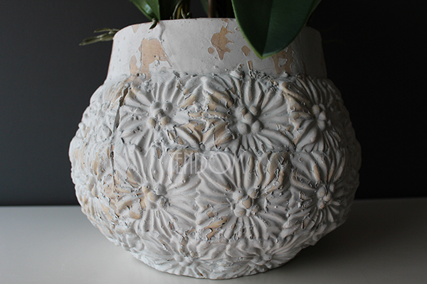 bardzo duży biały storczyk Weronika wys.80cm