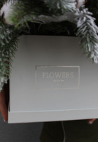 bogaty box świąteczny / stroik Silver Deluxe, wys.55cm 