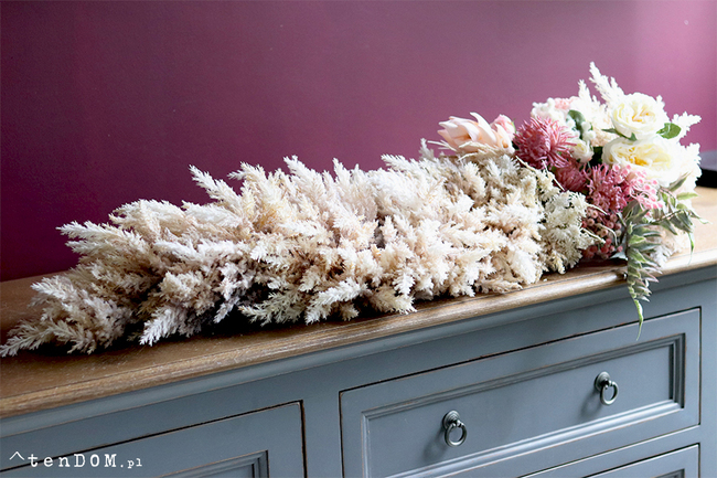 Elisabetta, girlanda wisząca do dekoracji, dł.100cm