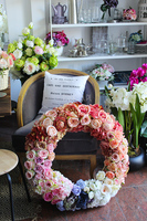 dekoracyjny, ogromny wieniec Tendom, śr.80cm