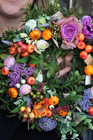 cudowny wianek dekoracyjny Salamandra, śr.35cm  