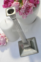 świecznik cynowy Imperia, 95% cyna