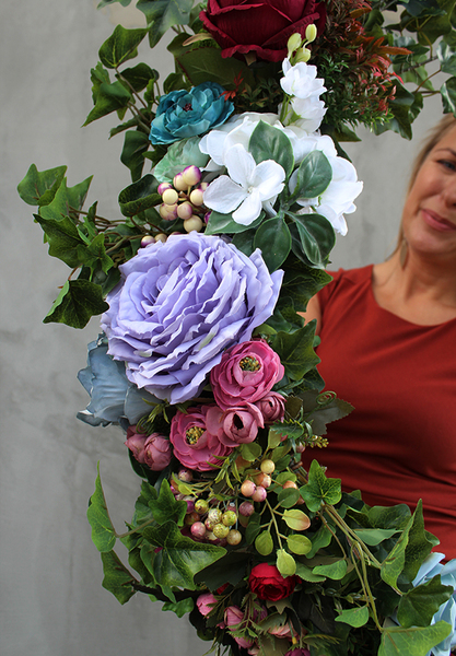 bardzo długa girlanda do dekoracji, Martha, dł.245cm  