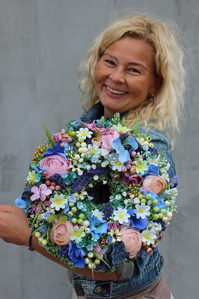 dekoracyjny wianek Antony, śr.30cm