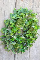 Ziołowy wianek dekoracyjny, śr.32cm
