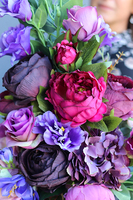 Dunona, bukiet nagrobny w plastikowym wkładzie, wys.65cm 