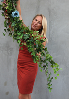 bardzo długa girlanda do dekoracji, Martha, dł.245cm  