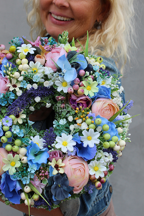 dekoracyjny wianek Antony, śr.30cm