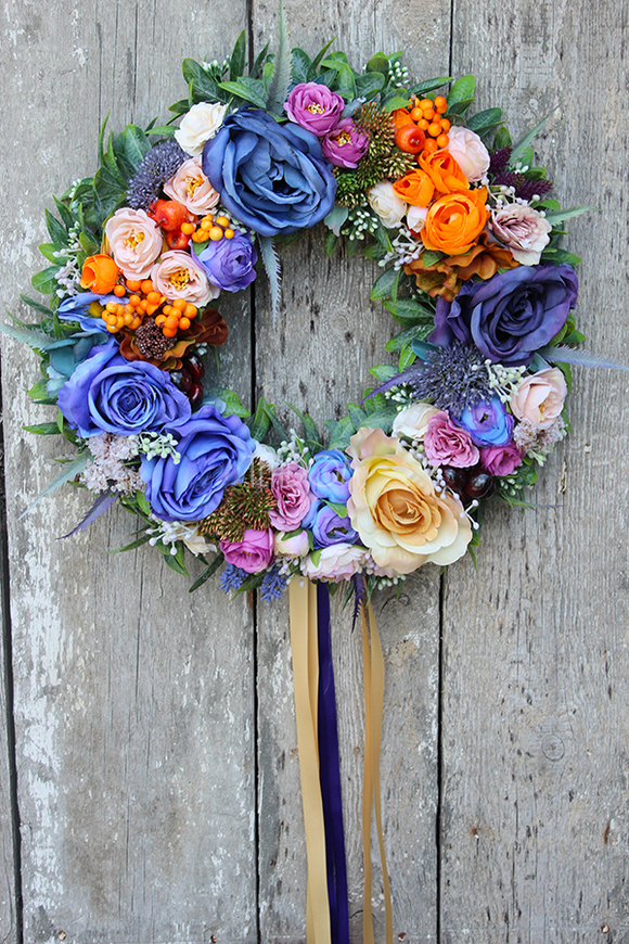 Energia Lata bajeczny wianek na drzwi, śr.38cm  