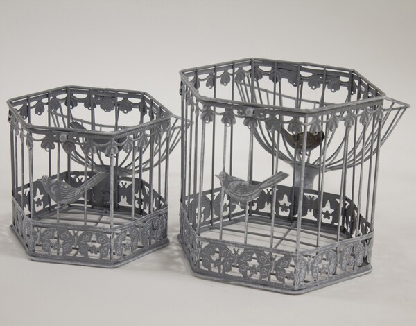 Garden Grey, klatka kpl.2szt. wys.30.5/24cm
