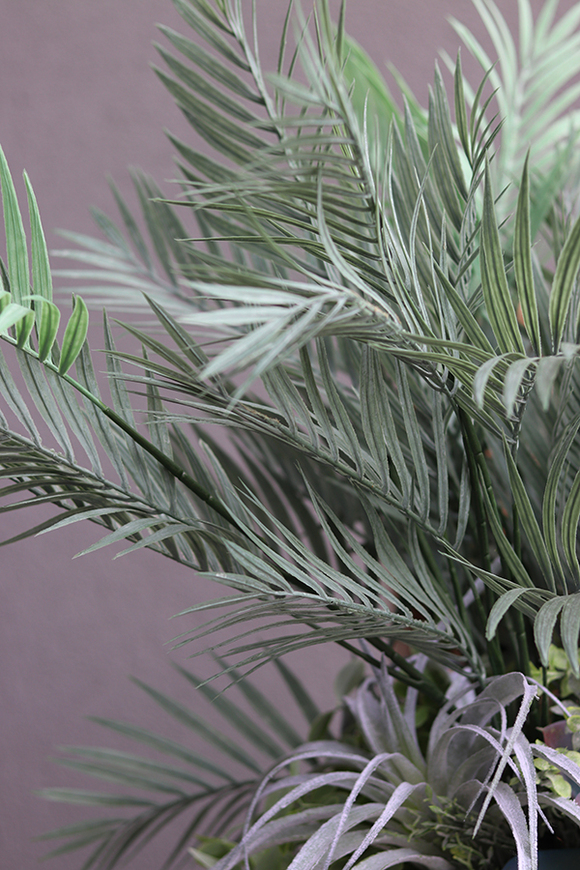 Kinemo, nowoczesna dekoracja w donicy Siena, wym.80x78x65cm