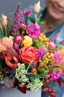 jesienna kompozycja kwiatowa, Morenna, wys.50cm 