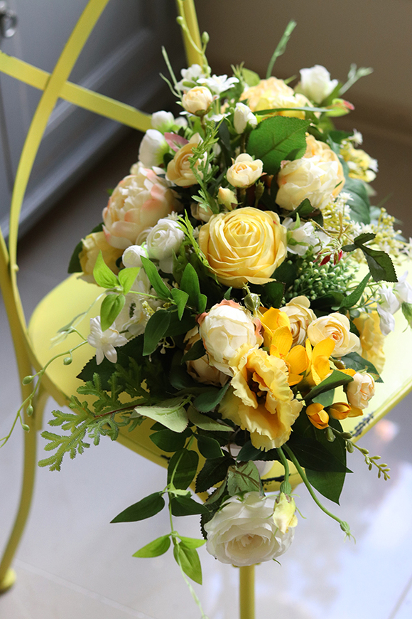 Gwatemala, słoneczna dekoracja kwiatowa, wys.30cm