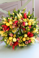 Retto, wielkanocny wianek z jajkami, śr.32cm