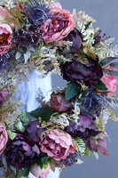 Maestro Subtelle Rich, wyjątkowy wianek na drzwi na obręczy, śr.47cm