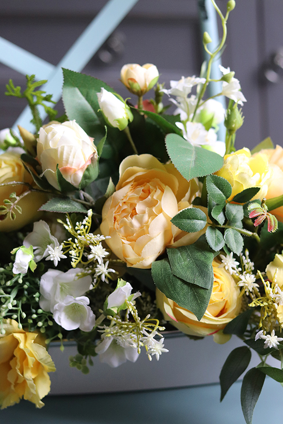 Gwatemala, słoneczna dekoracja kwiatowa, wys.30cm