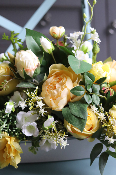 Gwatemala, słoneczna dekoracja kwiatowa, wys.30cm