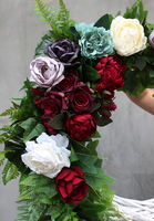 duży zjawiskowy wianek na drzwi, Marta, śr.65cm