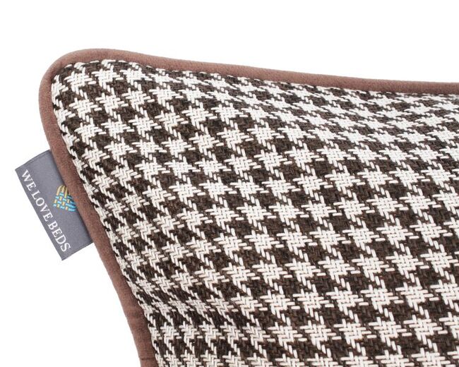 poduszka dekoracyjna Check Dark Chocolate 40x60