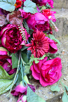 bukiet / dekoracja nagrobna Klaris, dł.70cm