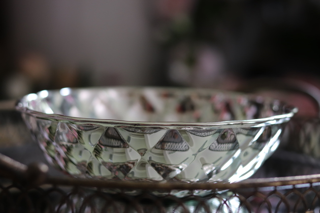 Havana, elegancka metalowa miseczka, wym.6x16cm