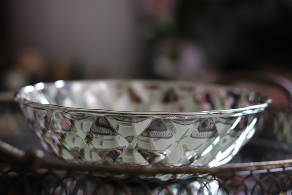 Havana, elegancka metalowa miseczka, wym.6x16cm