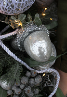 Silver Moon, gęsta girlanda świąteczna, dł.150cm