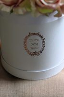 Terraneta, elagancki flowerbox wypełniony różami, wys.38cm