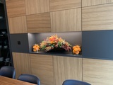 jesienna kompozycja kwiatowa, Moko Autumn Extra, wym.45x95cm  